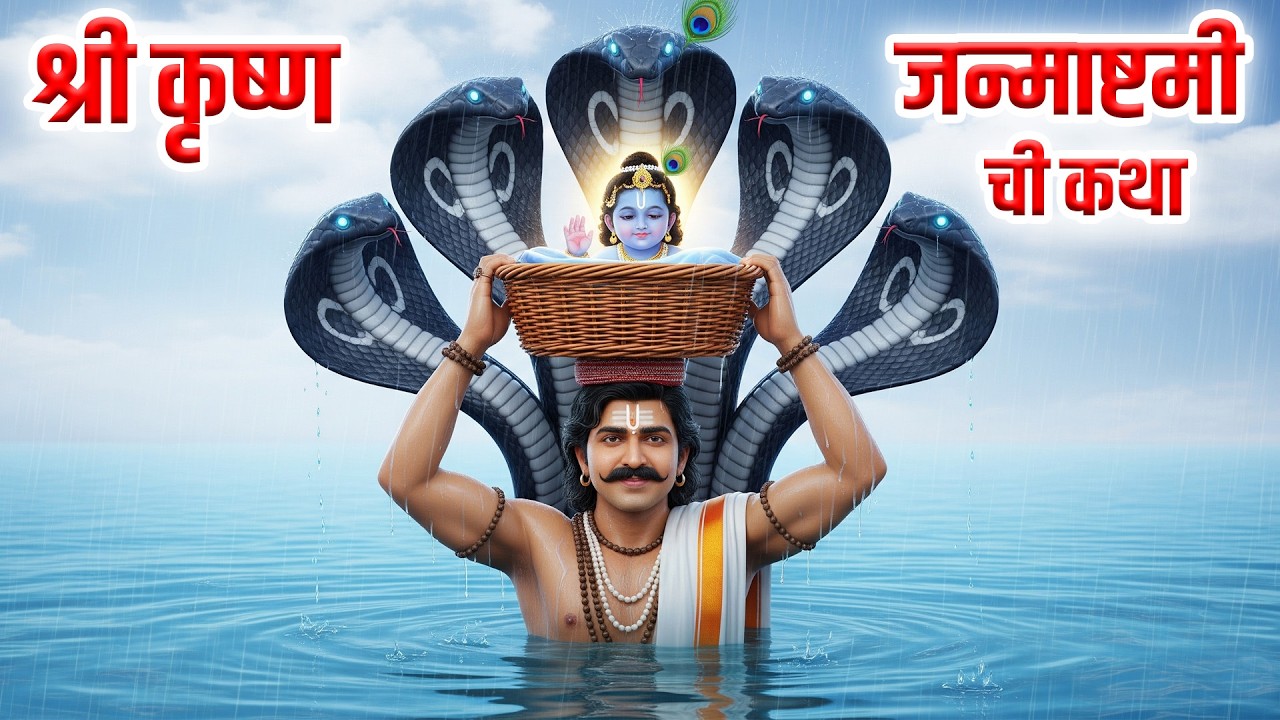 Janmashtami श्री कृष्ण जन्माष्टमी ची कथा ऐकल्याने सुख समृद्धी येते | Shri Krishna Janmashtami Story