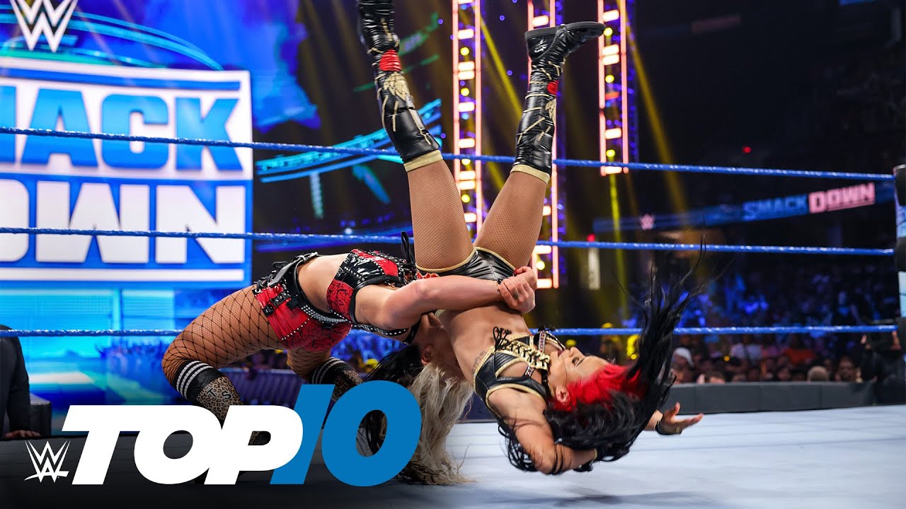 10 лучших моментов SmackDown: WWE Top 10, 23 июля 2021 г.