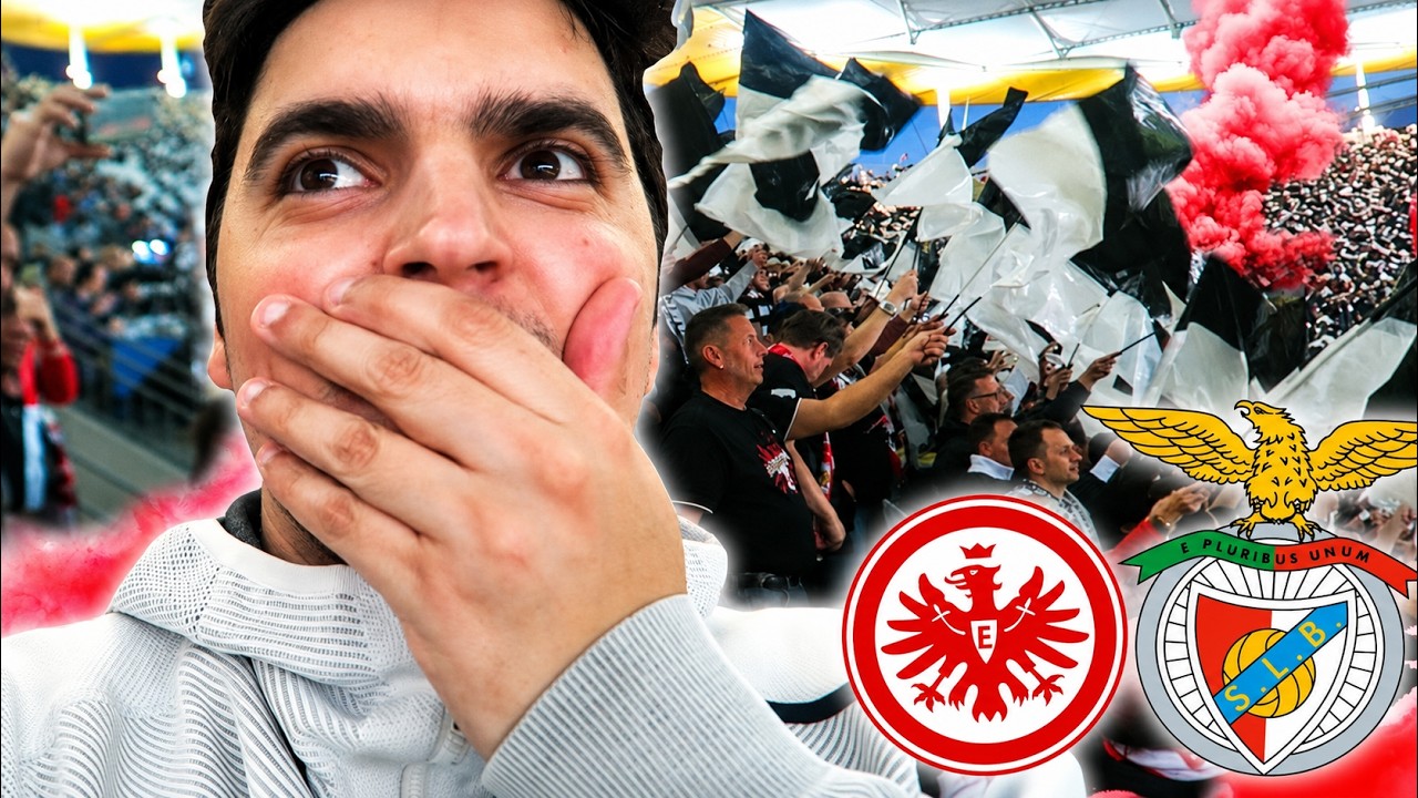 FUI À ALEMANHA VER O EINTRACHT X BENFICA