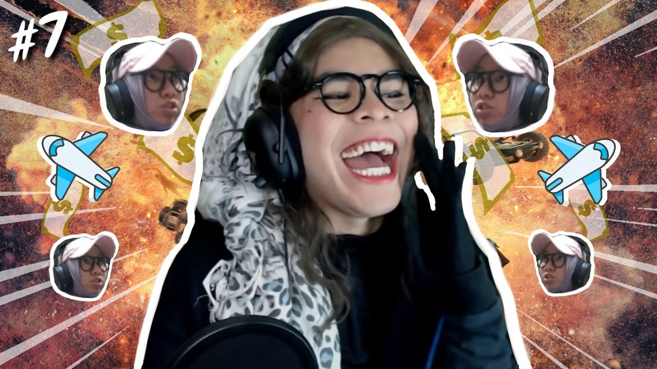 KEHADIRAN AUNTY DAYANG AL-HADAT 🤑 | FUNNY & FAIL MOMENTS | PUBG #7