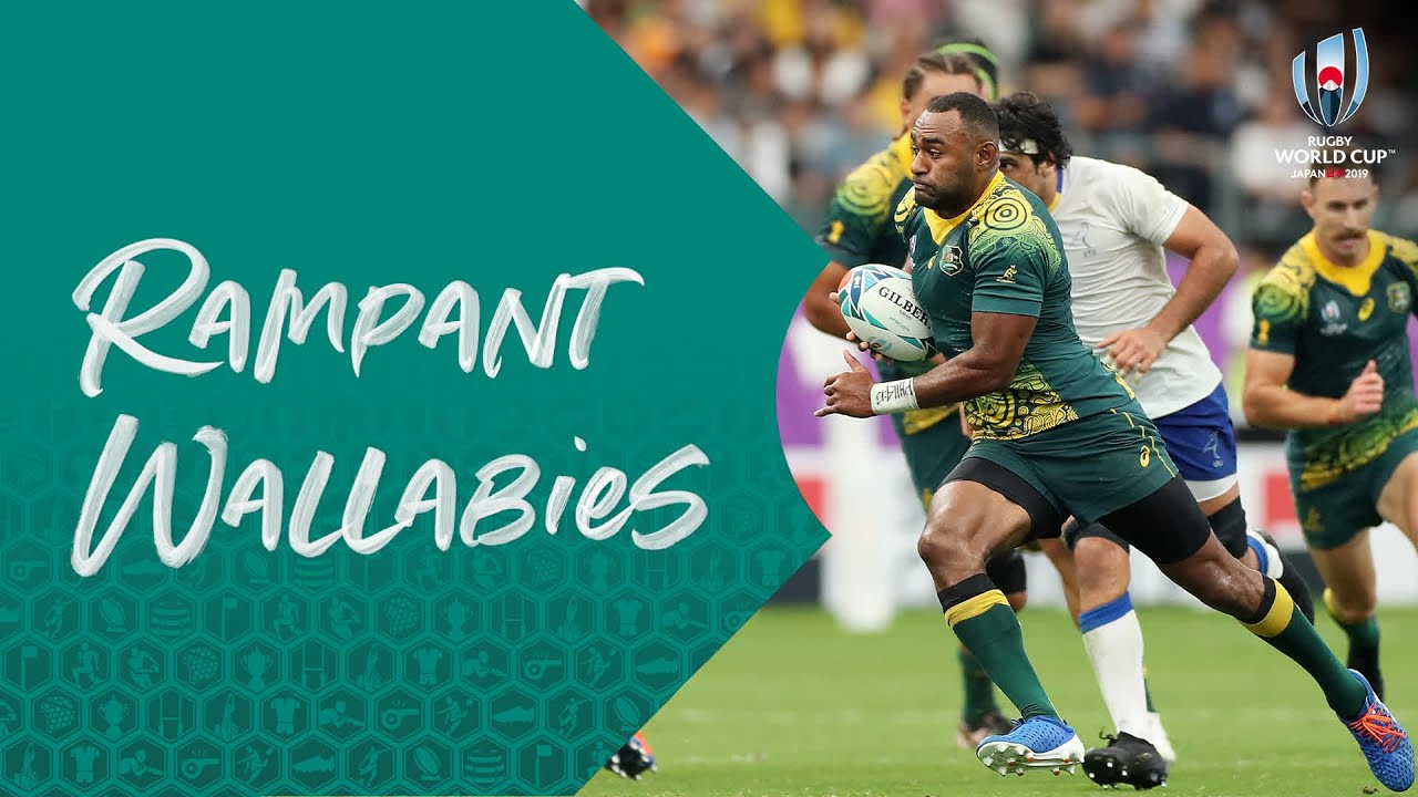 All angles of Australia's amazing try vs Uruguay