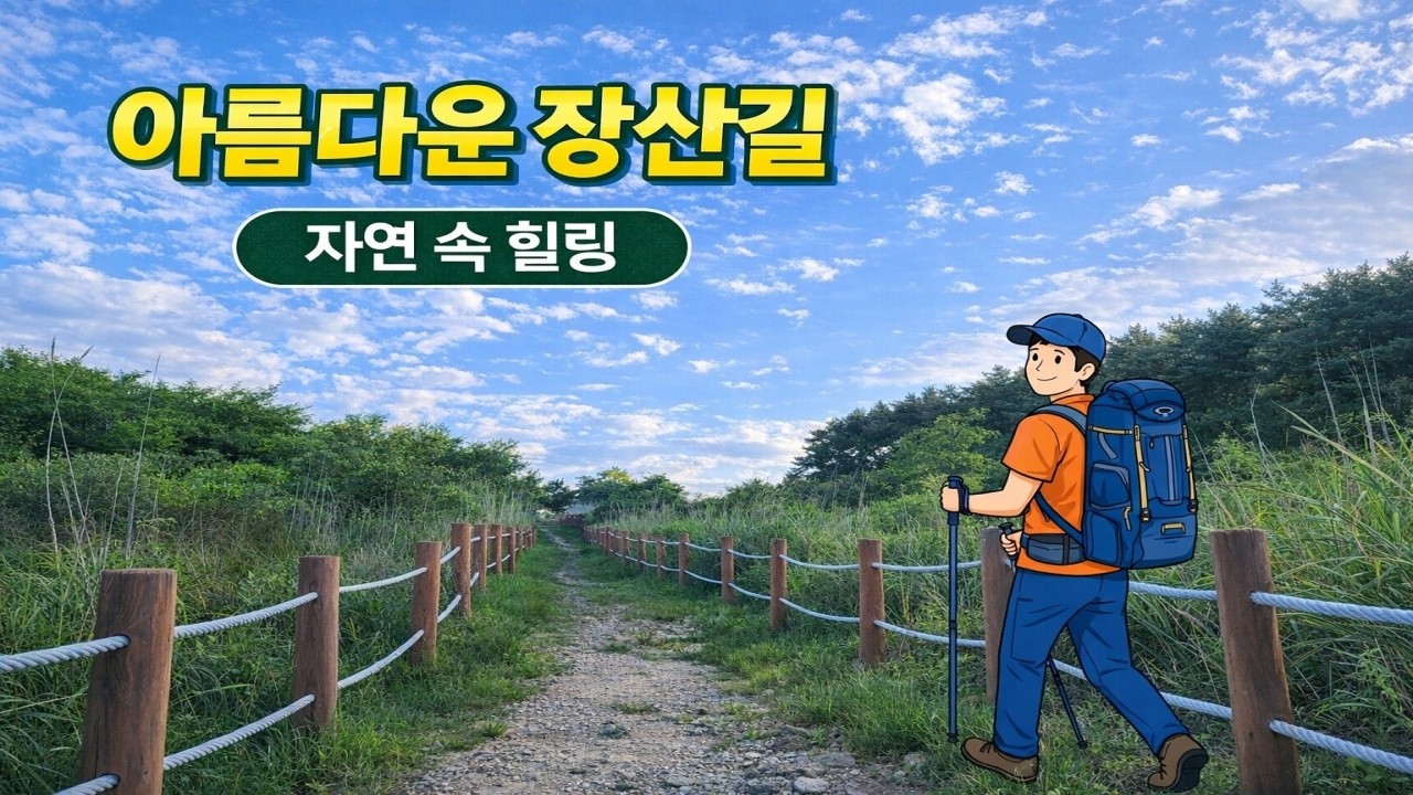 [장산 트레킹] 장산 트레킹 코스중에서 가장 멋진 힐링길