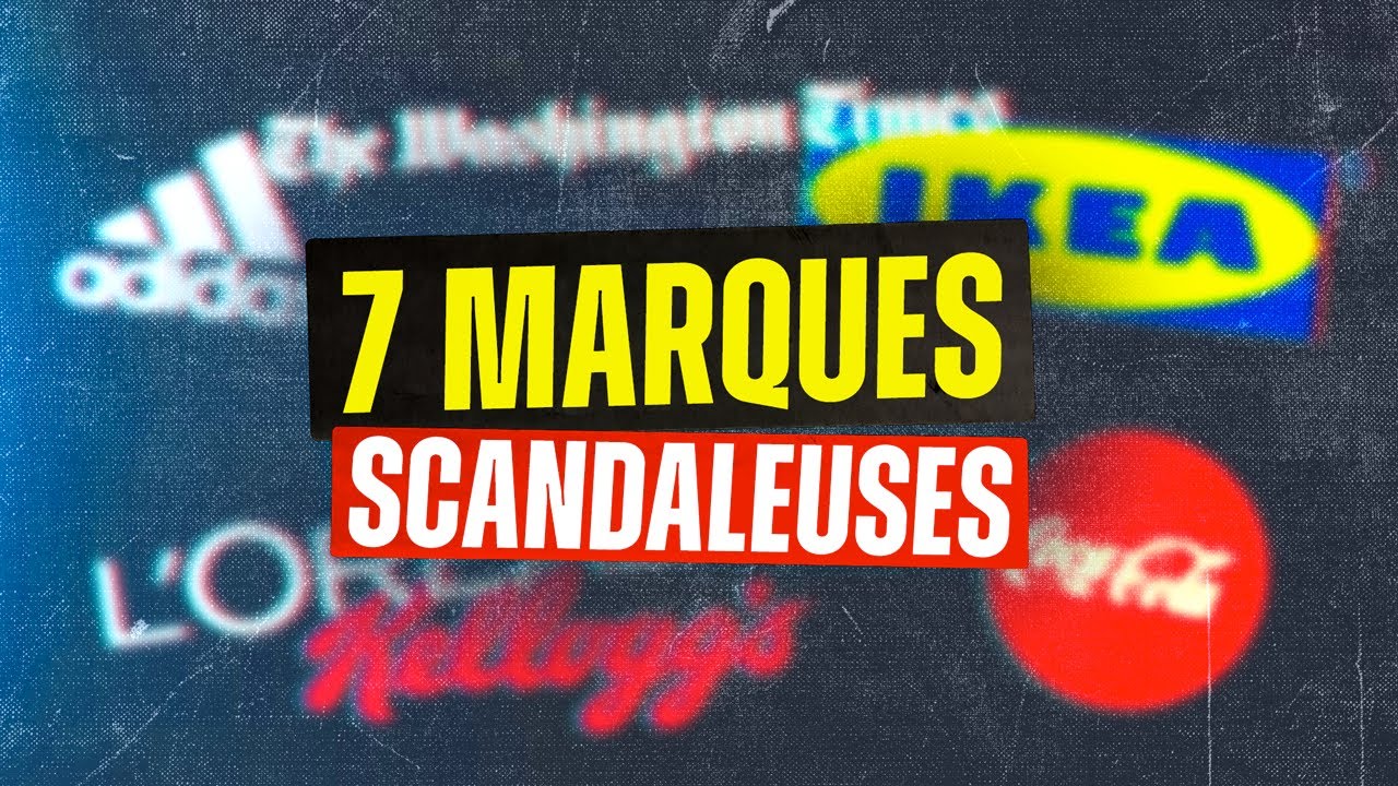7 MARQUES au pass&eacute; TR&Egrave;S SOMBRE !