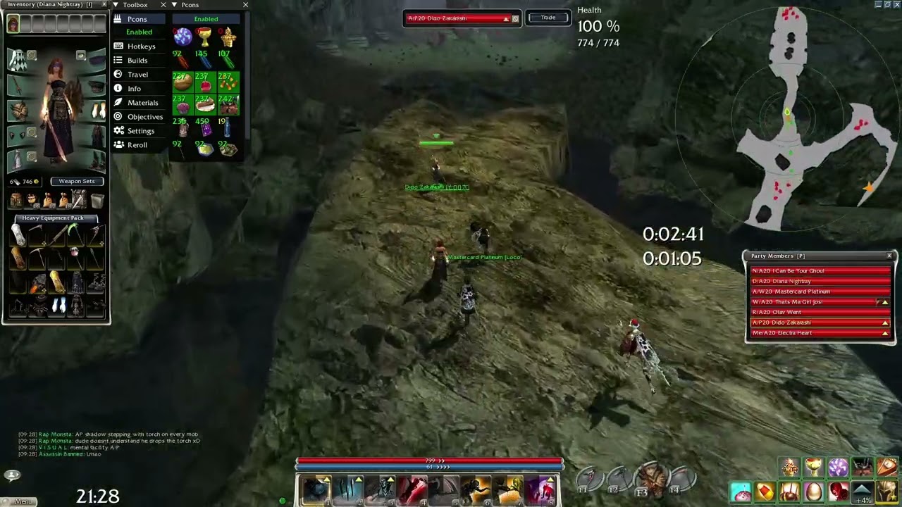 4 min 7 man Rragar's Menagerie - Guild Wars