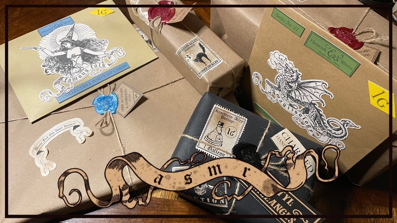 ASMR (No Talking) - Packaging Wicked Box No. 02