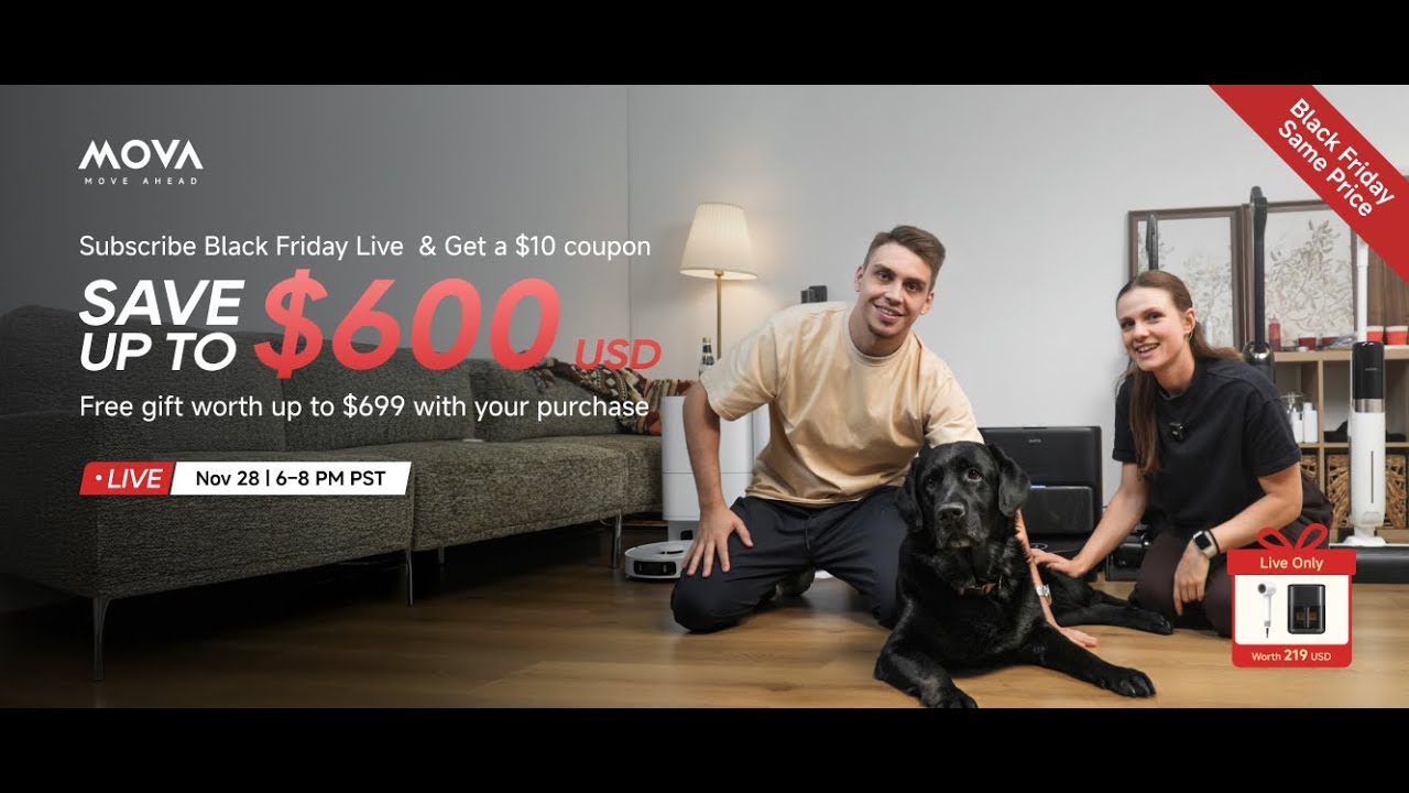 🚀MOVA Black Friday Live LAST CHANCE!