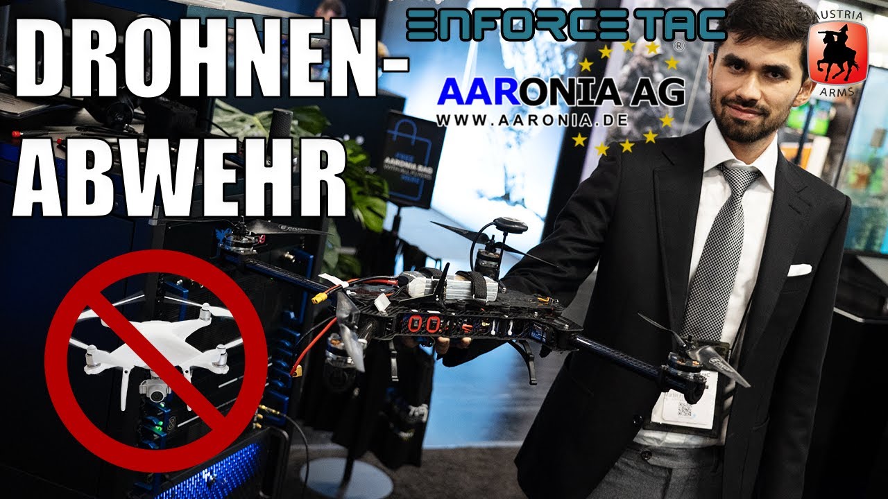 AARTOS Drohnenabwehrsystem, High Tech Lösungen von AARONIA AG - Enforce Tac 2024