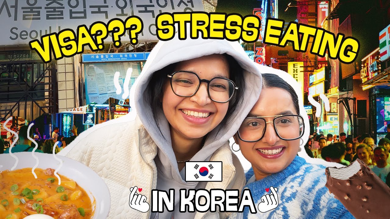 Life of an Indian living in South Korea | Visa Situation for Indians in Korea | Stress Eating 