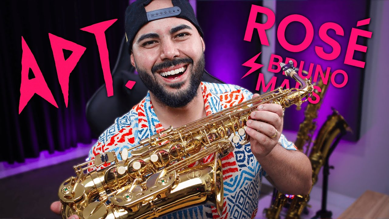APT. (ROSÉ ft. Bruno Mars) | Sax Cover | Prof. Harrison Peclat