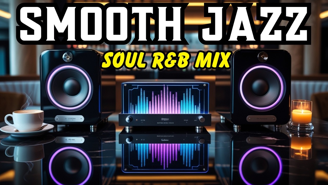 Smooth Jazz & Soul R&B instrumental &ndash; Warm Sax & Guitar Vibes for All-Day Relaxation & Chill.
