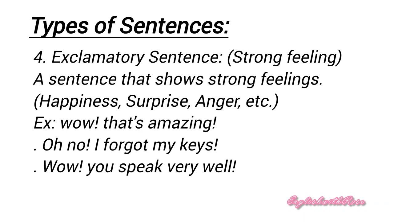 Types of Sentences in English | Easy Hinglish Explanation | English Grammar for Beginners