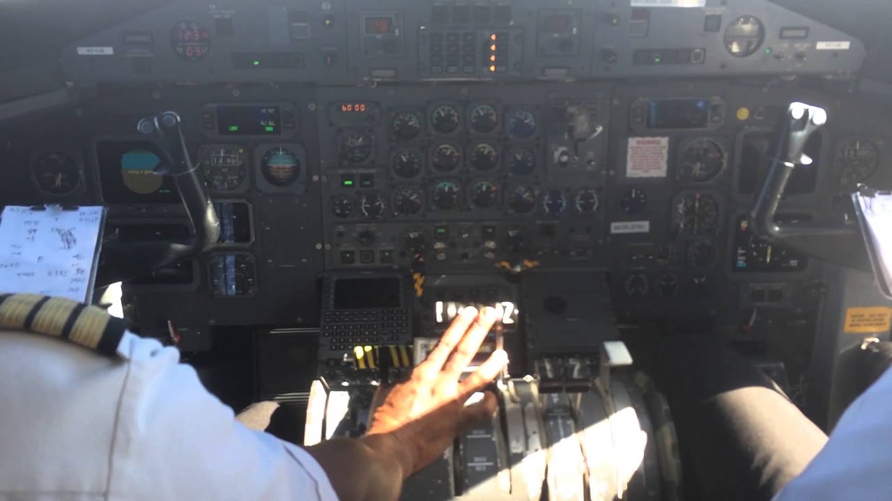 LIAT Dash 8 Cockpit