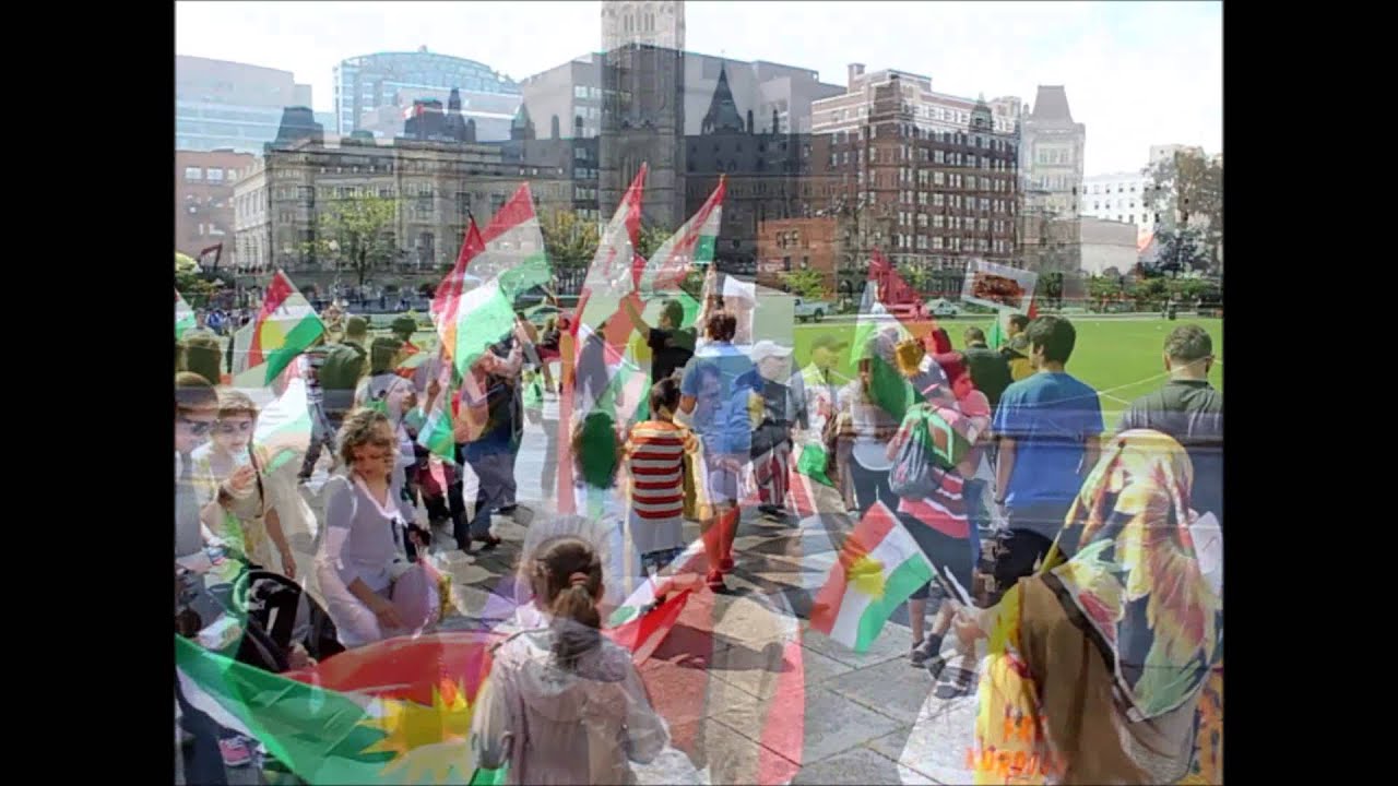 In Solidarity with Kurdistan Rally Ottawa Canada -  Kurdish Youth Association of Canada (KYAC)