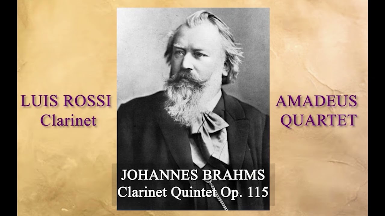 JOHANNES  BRAHMS,  QUINTET  OP. 115   FOR   CLARINET   AND   STRING QUARTET