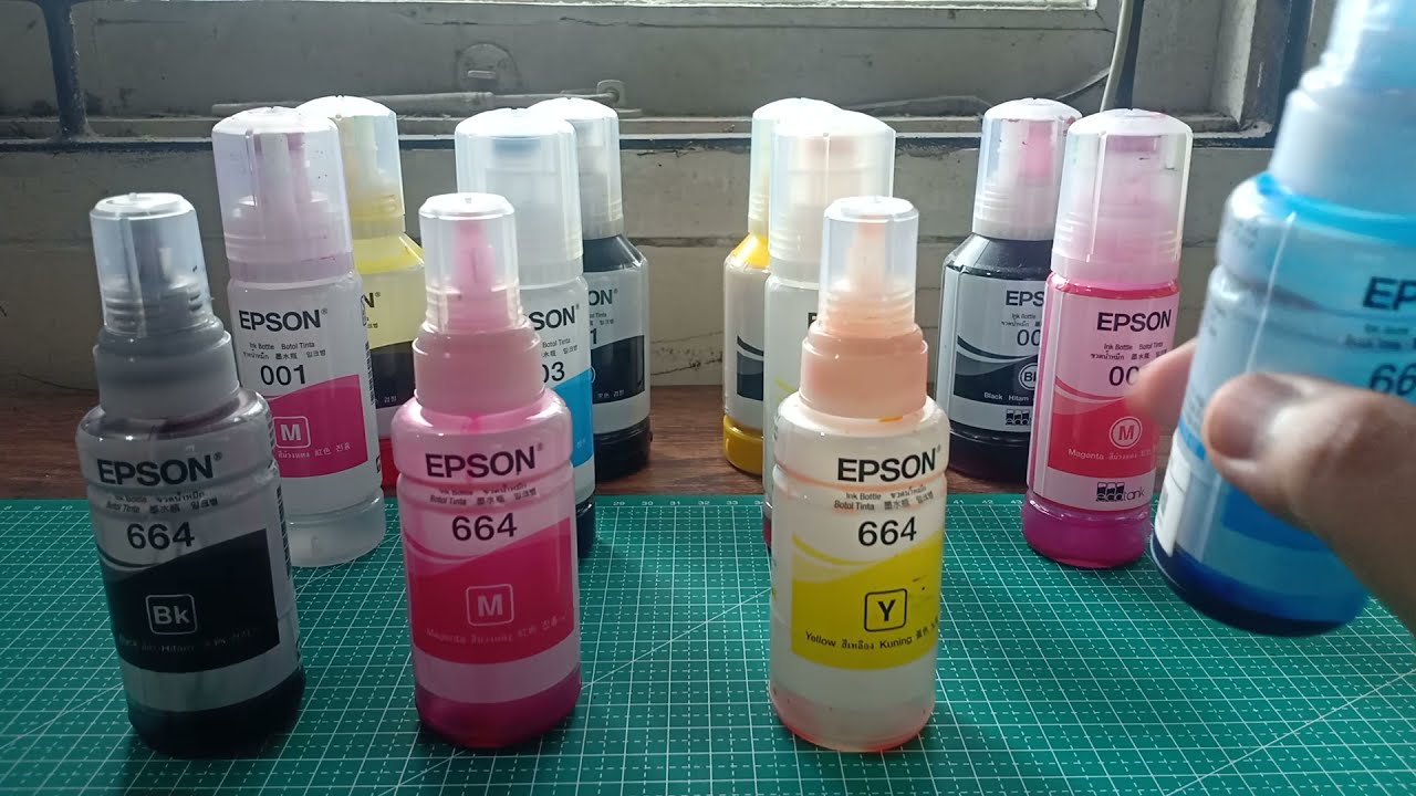 Perbedaan Tinta Dye dan Tinta Pigment Epson