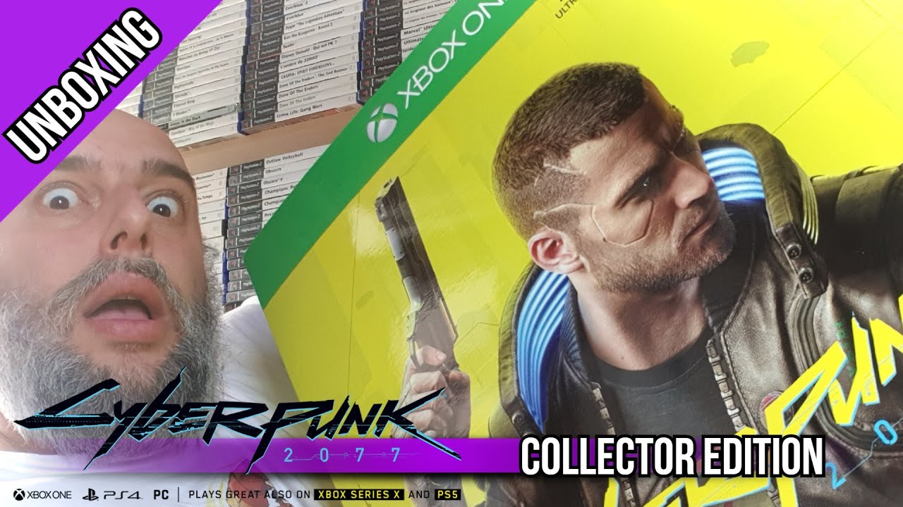 UNBOXING - CYBERPUNK 2077 - COLLECTOR EDITION