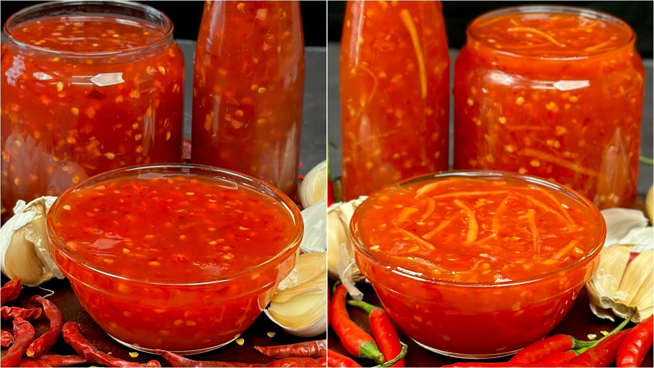 ১০০ টাকায় ১ বছরের সুইট চিলি সস 🌶️🔥 বাজারের কেমিক্যালভরা সস ভুলে যান | Thai Sweet Chili Sauce Recipe 
