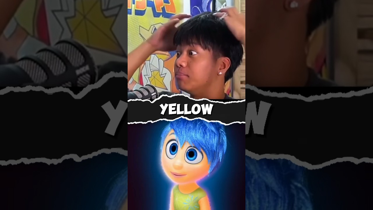 Inside Out 2: Why Joy Has Blue Hair but a Yellow Body 😱#facts #insideout #viralvideo #shorts