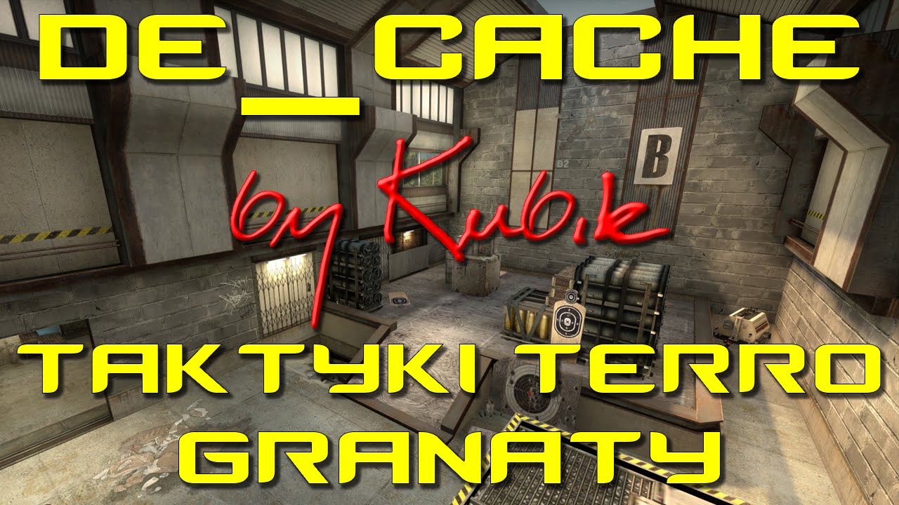 de_Cache Taktyki TERRO + granaty