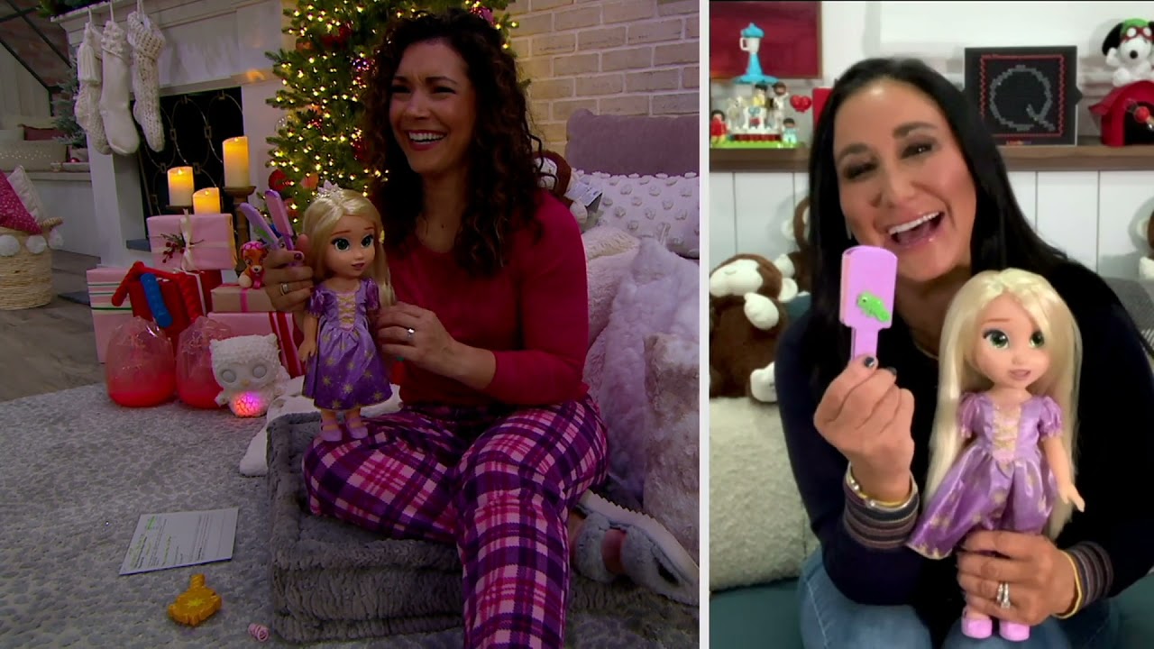 Disney Princess Magic in Motion Rapunzel Doll on QVC