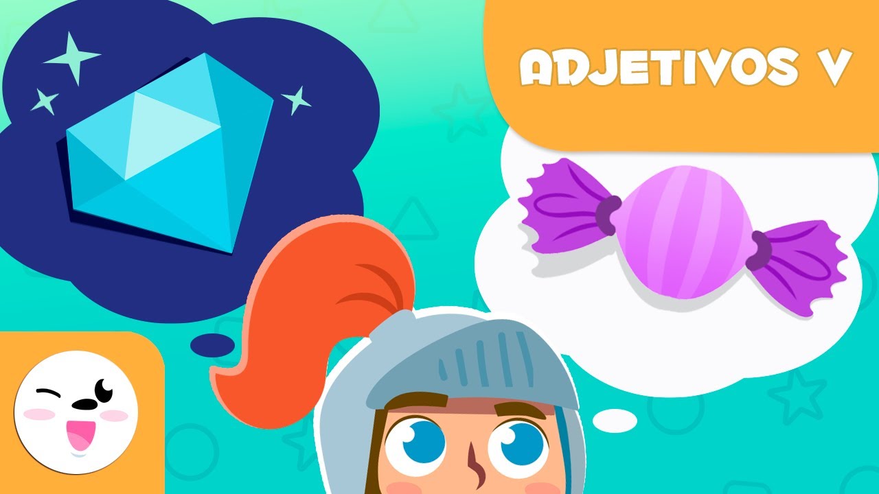LOS ADJETIVOS 🧸 Objetos 🥝 Vocabulario para ni&ntilde;os 🌞 Episodio 5