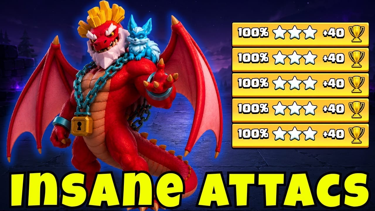 NOBODY CAN DEFEND THIS AT 5000+ TROPHIES! 🏆 | Town Hall 18 Attack Strategy for TH18 Legend League