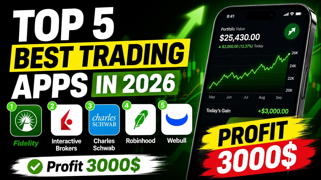 Best Trading Apps in 2026 | Best Trading Apps for Beginners | Best Investing Apps for Beginners