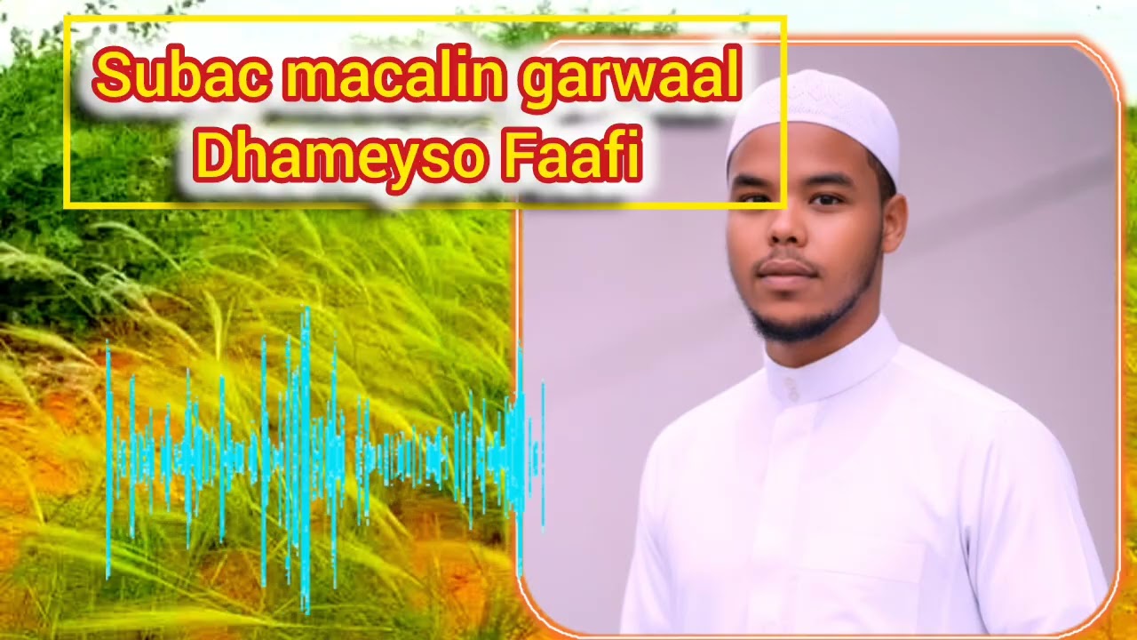 Subac macalin garwaal dhameyso Faafi