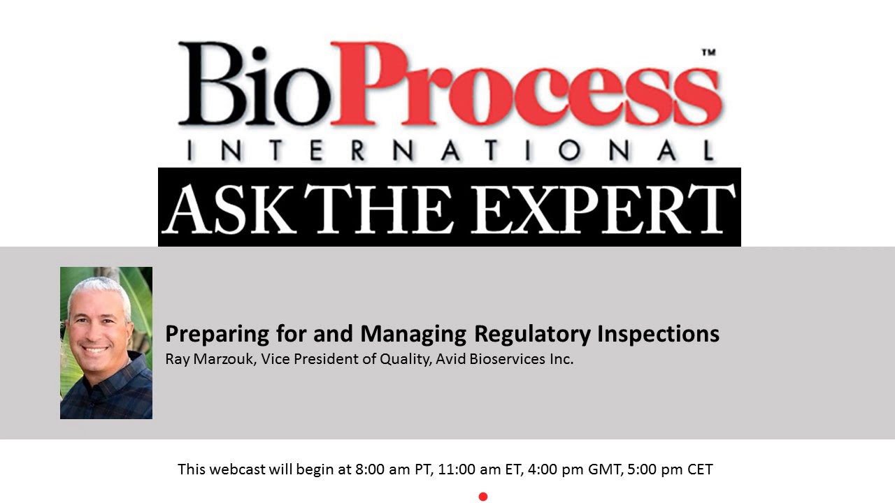 Preparing for and Managing Regulatory Inspections
