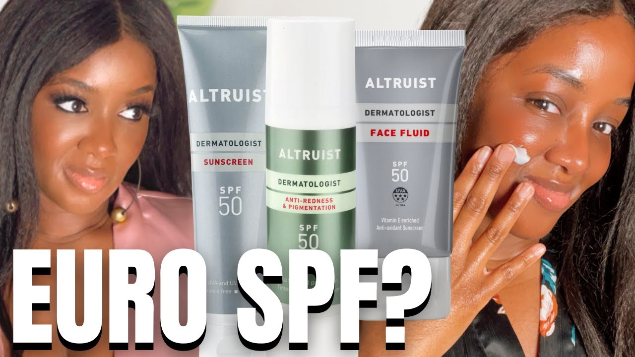 Is European Sunscreen BETTER for Darker Skin? Pt 1: Altruist Sunscreen