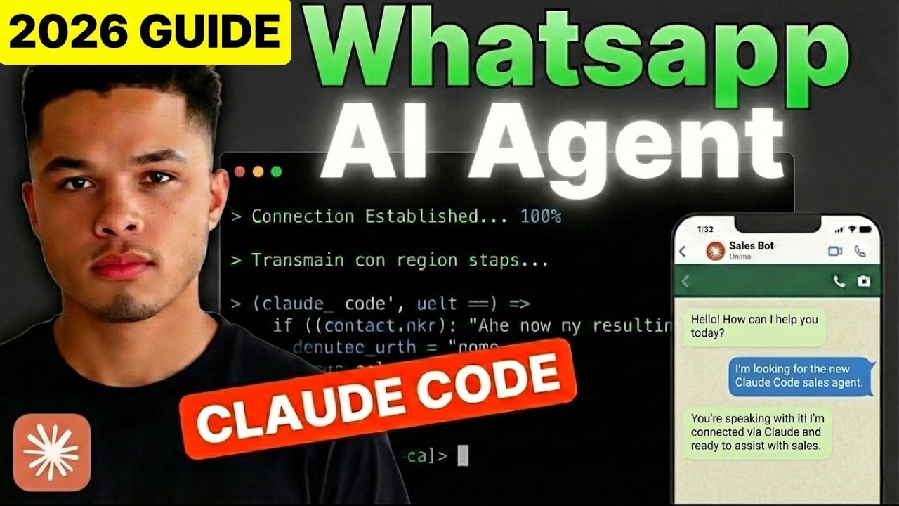 How to Build A WhatsApp AI Agent With Claude Code (2026 Update)