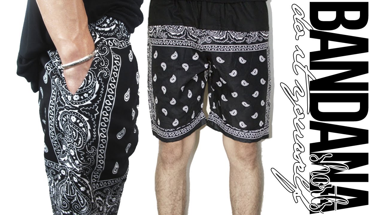 DIY: Paisley Bandana Shorts