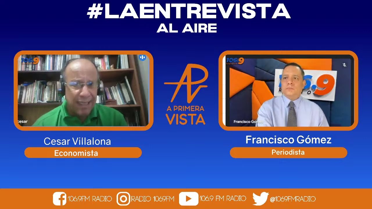 Las entrevistas de la semana con @fragom8 y su invitado el economista César Villalona. #1069fm