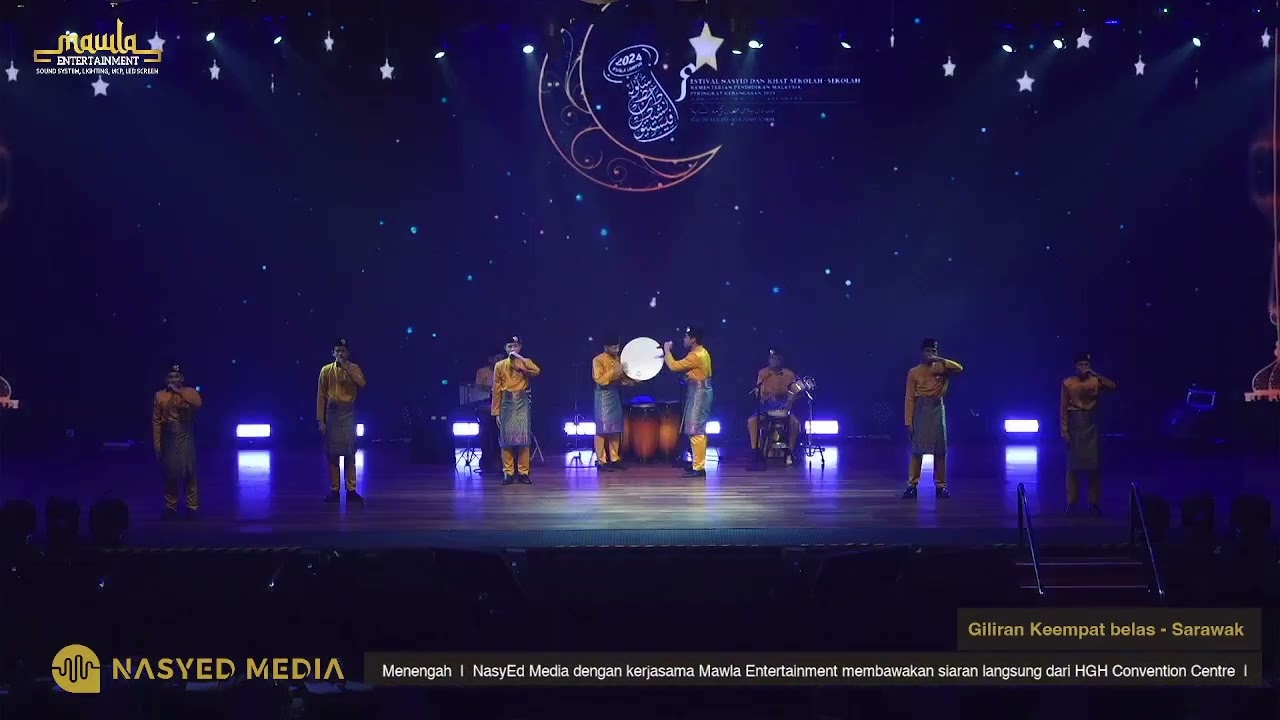 [HQ AUDIO] TEMPAT KE-4 Nasyid (SM) FNKSS Kebangsaan 2024 (SM) | Khalifah | Sarawak