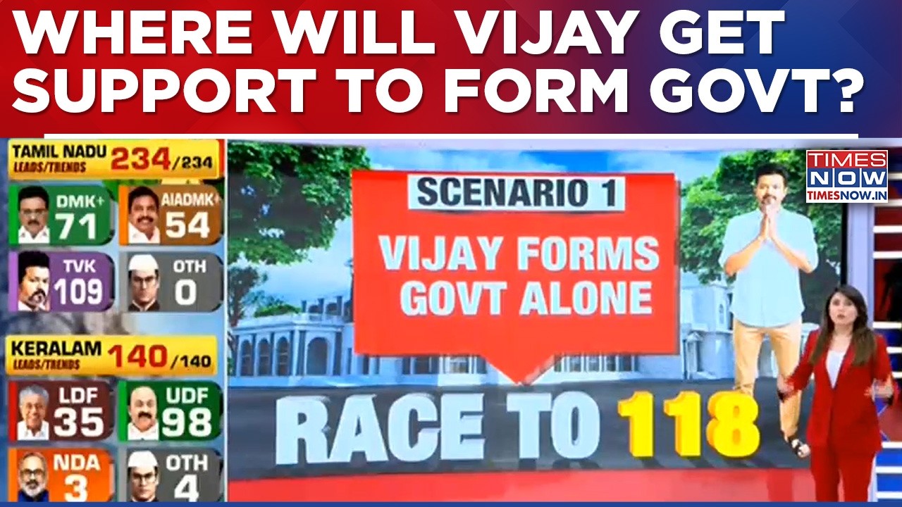 Stunning & Sweeping Performance For TVK's Vijay In Tamil Nadu, Where Will Thalapathy Go For Support?