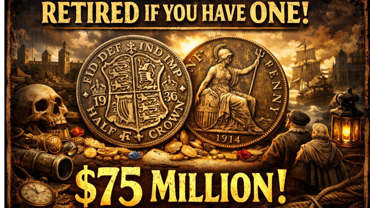 Top 4 Most Valuable UK Coins in History! 💵 Penny & Half Crown Collector&rsquo;s Guide!