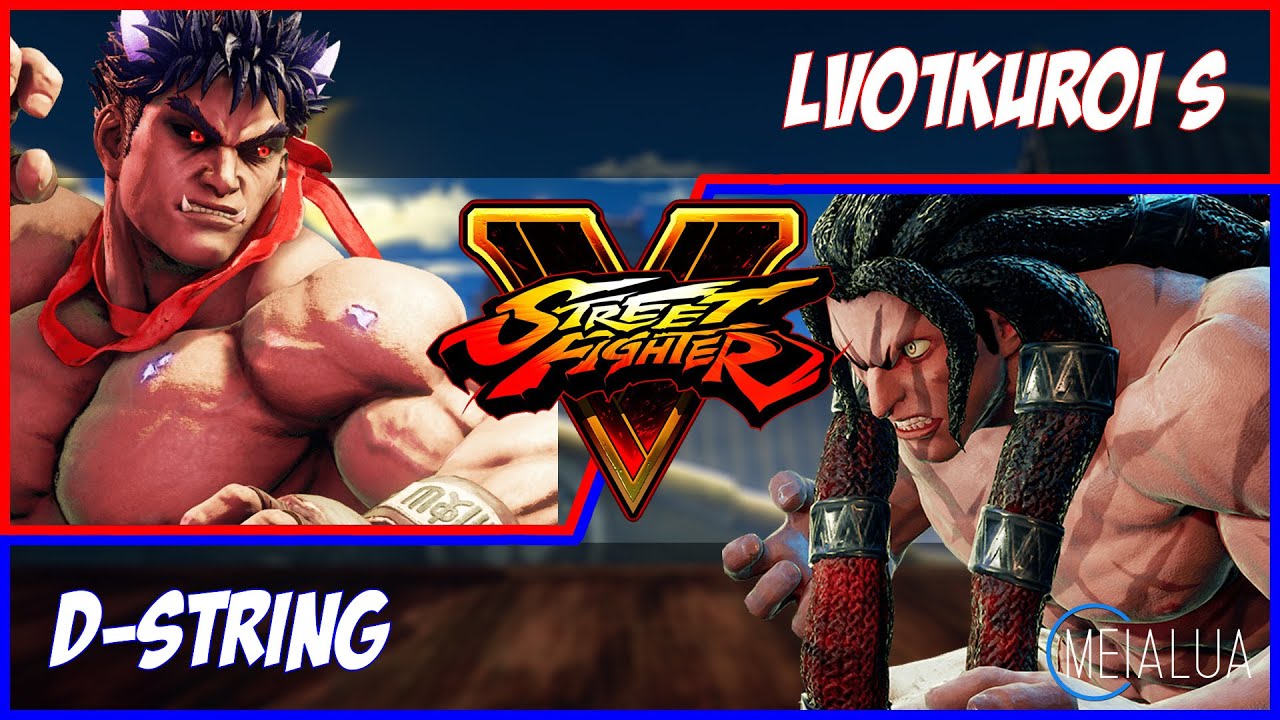 SFV CE - Lvo1Kuroi S(KAGE) VS D-string(NECALLI) 🌘 MeiaLua 🌘