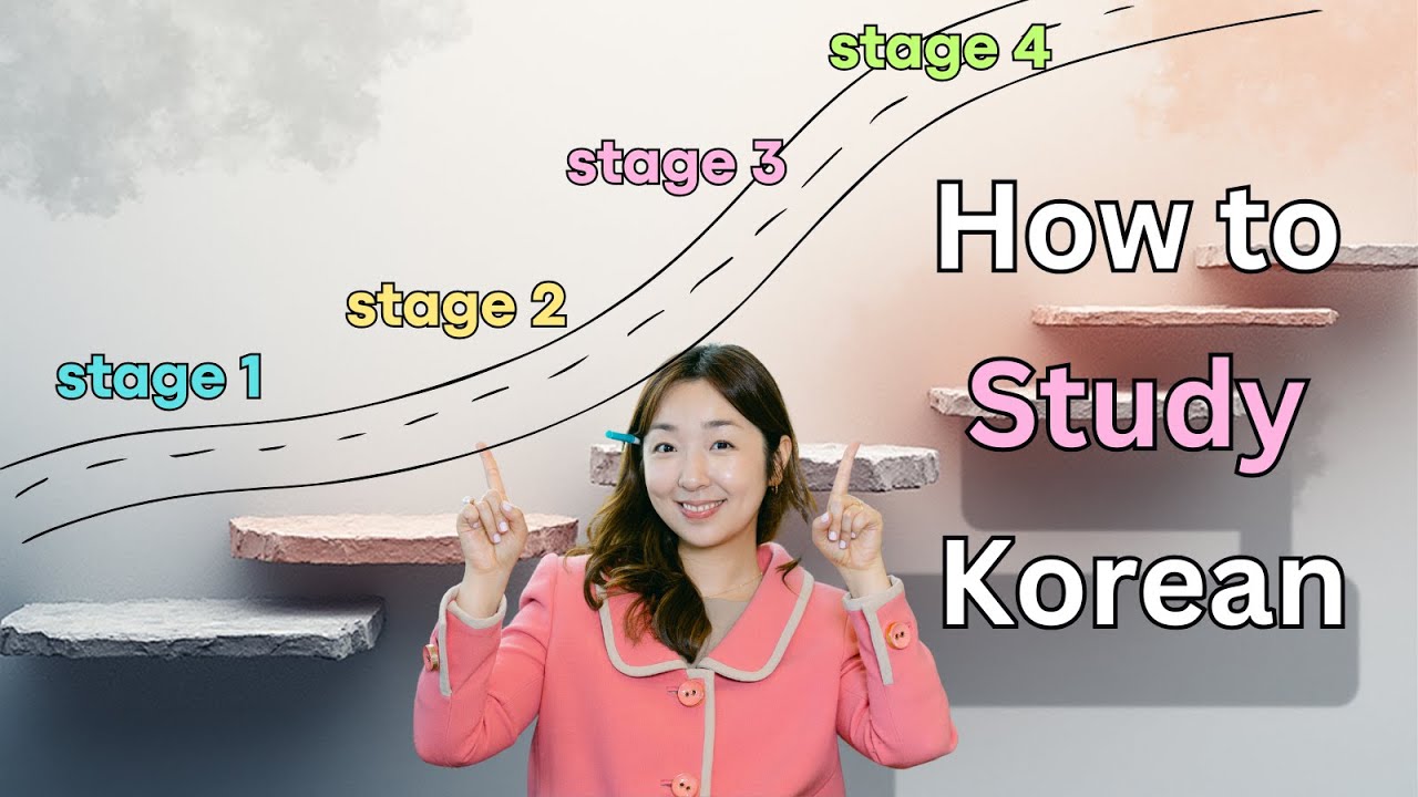 How to Study Korean | What to Learn After Hangul (10 Stages)