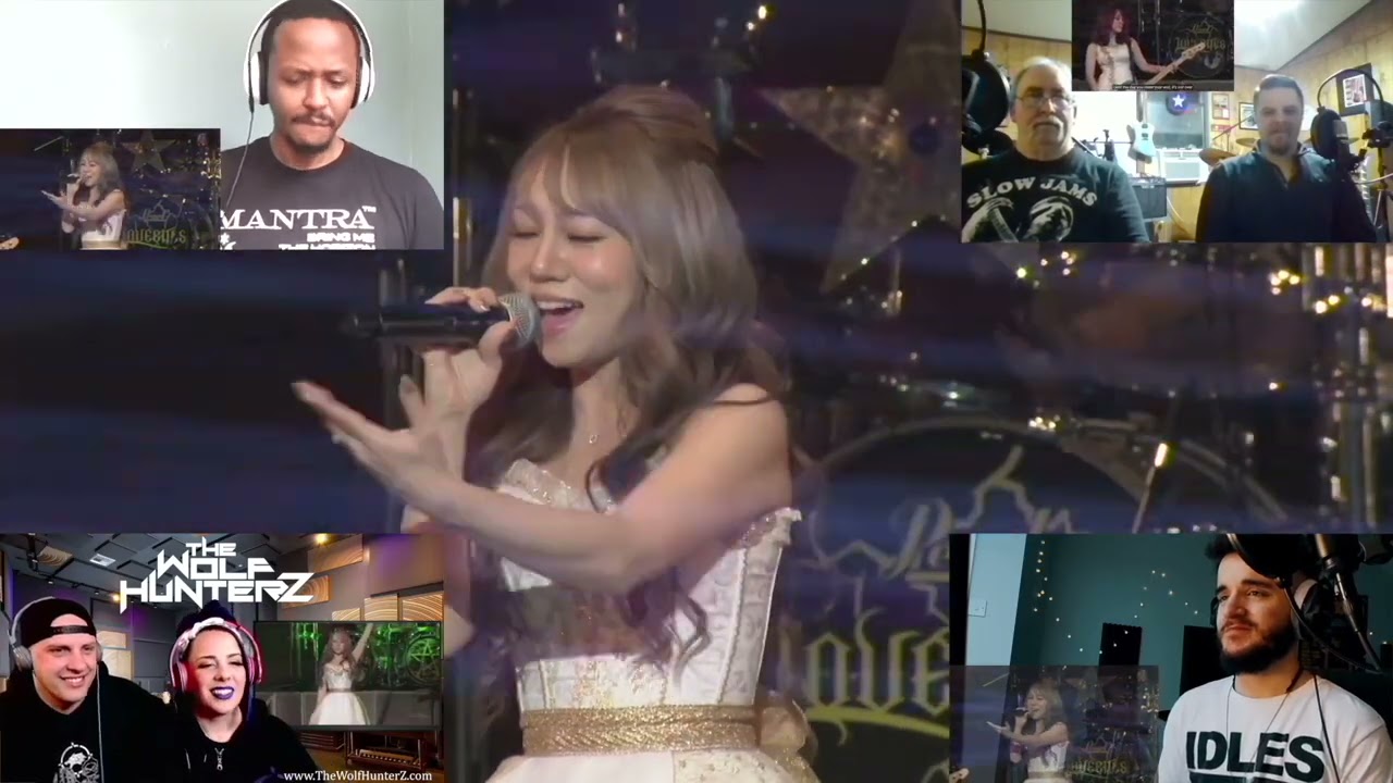 LOVEBITES  Edge of The World (Live in Tokyo2020) REACTIONS 4CH  ラブバイツ　リアクションズ　４チャンネル