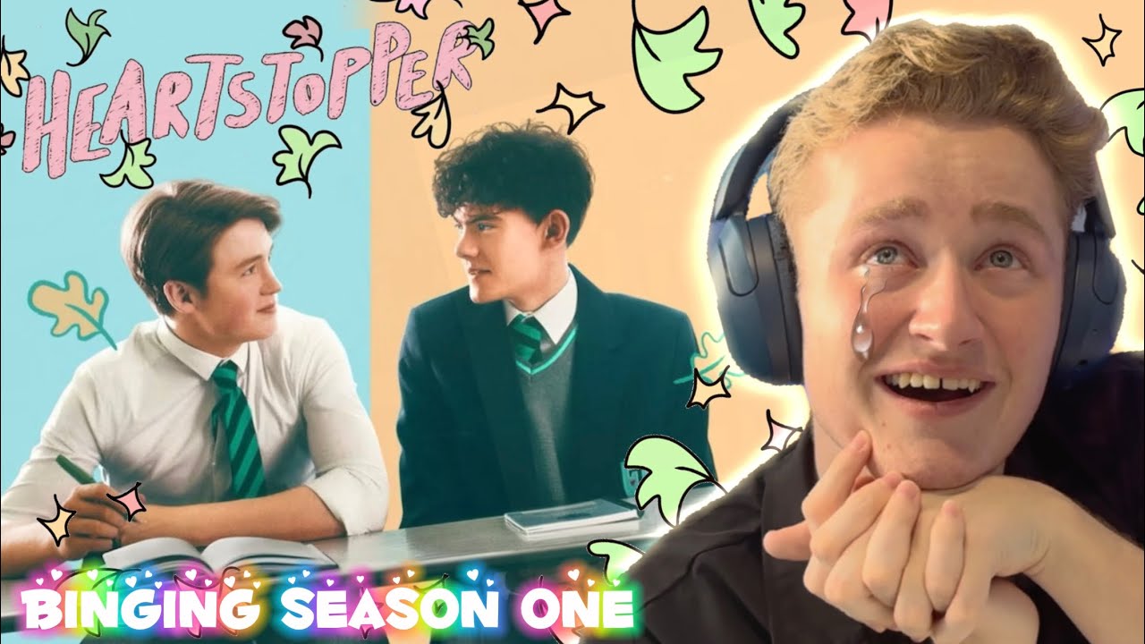 I FINALLY BINGED HEARTSTOPPER | This LGBT show has me crying | Netflix Series REACTION (Season 1)