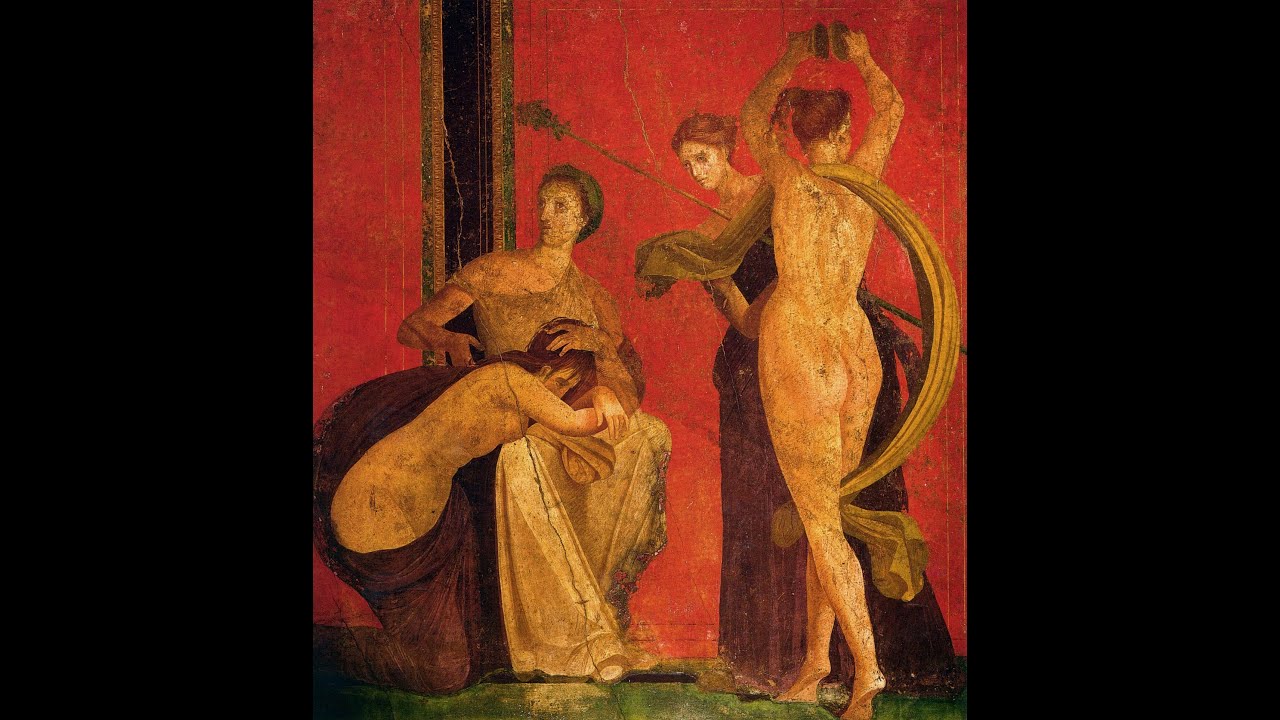 62- La pittura romana: i quattro stili pompeiani