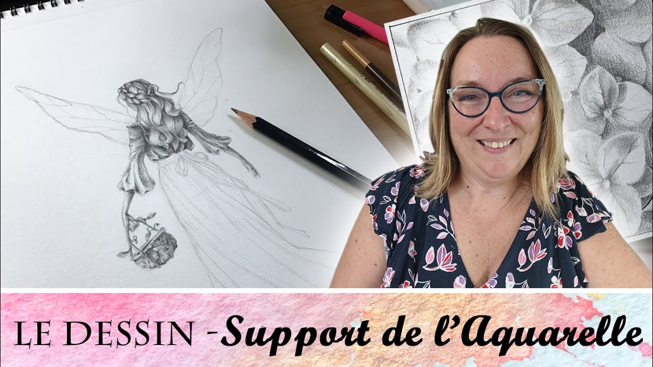 #VLOG 01 - L'importance du dessin dans votre pratique de l'aquarelle - Avec Virginie Lucas