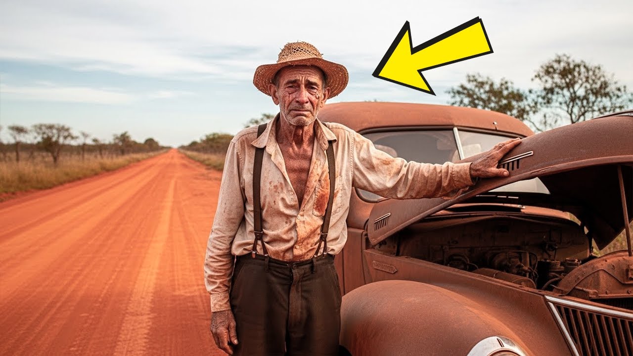 PAI FOI EXPULSO PELOS FILHOS COM APENAS UM CARRO VELHO — MAS NO CARRO HAVIA ALGO QUE MUDOU TUDO