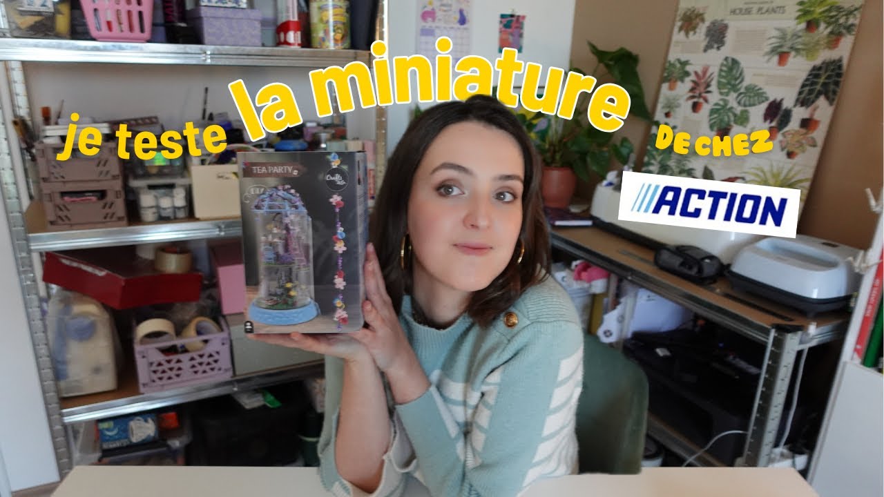 Je teste la miniature de chez Action (Tea Party)