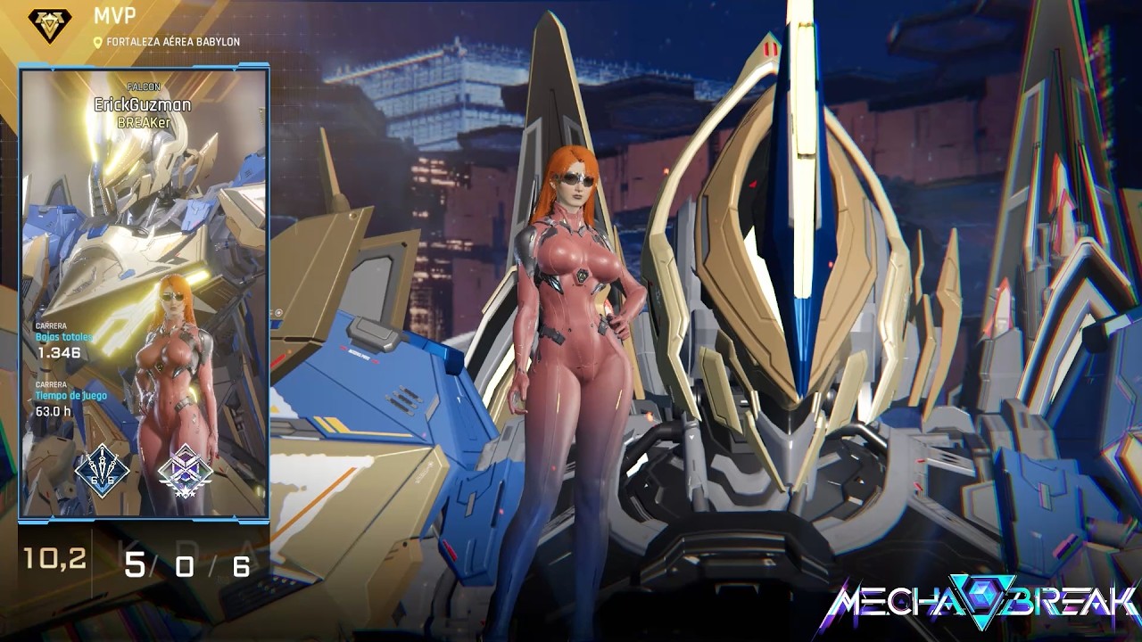 Falcon 5 / 0 / 6  MVP: Mecha Break Gameplay