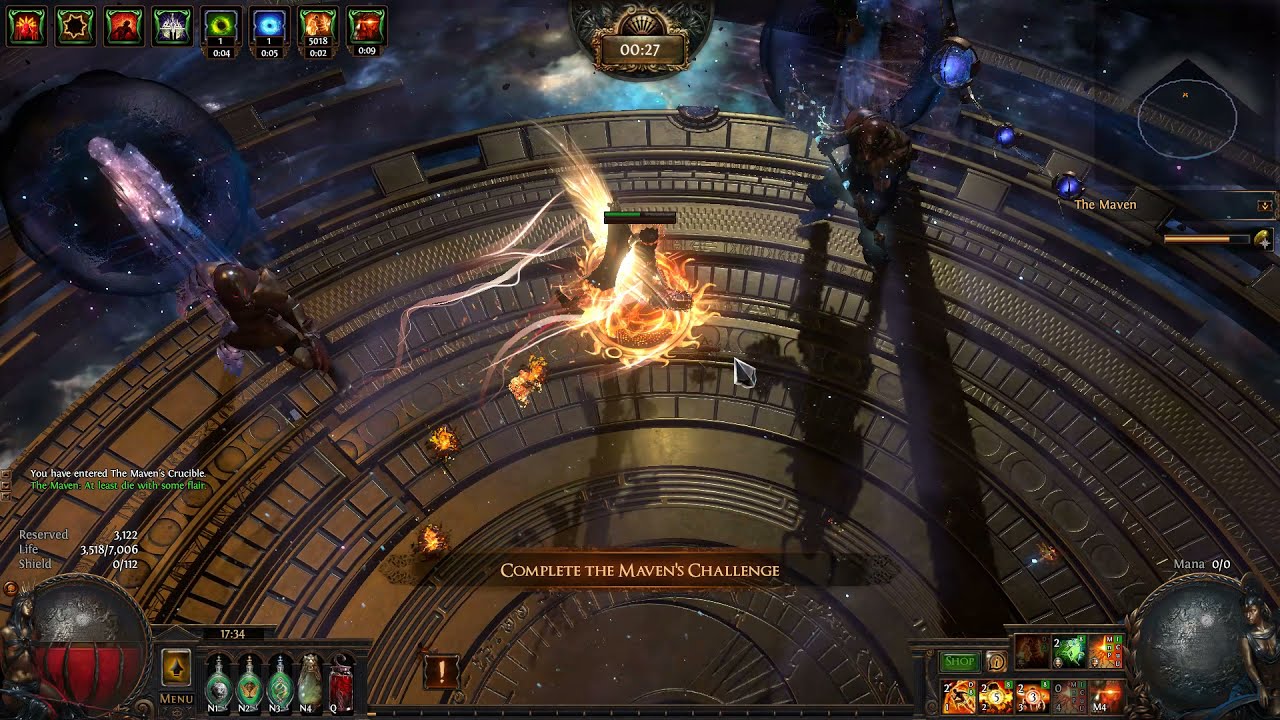 [Path of Exile] Maven's Crucible - Shaper Guardians