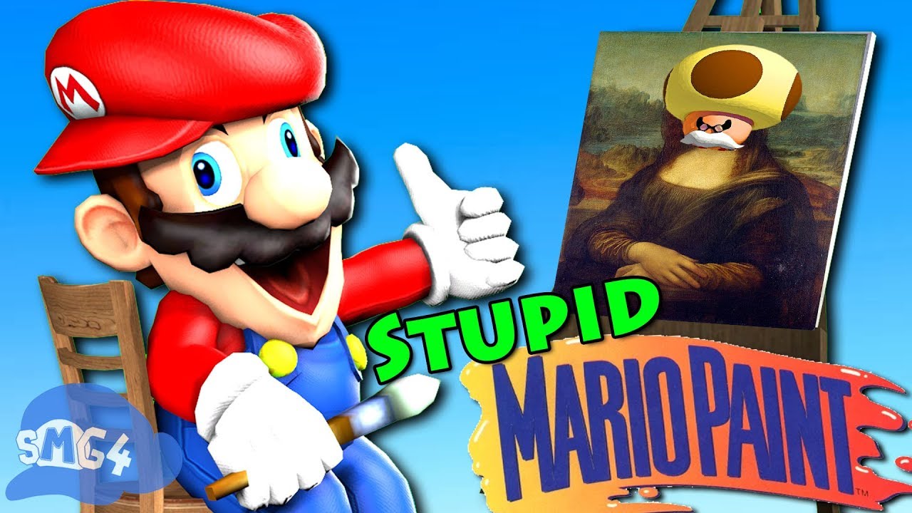 SMG4: Stupid Mario Paint