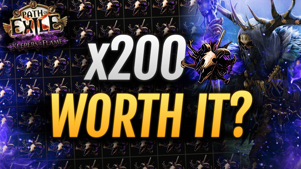 [PoE 3.27] x200 King in the Mist LOOT - How PROFITABLE it is? - Path of Exile Farm Boss Test