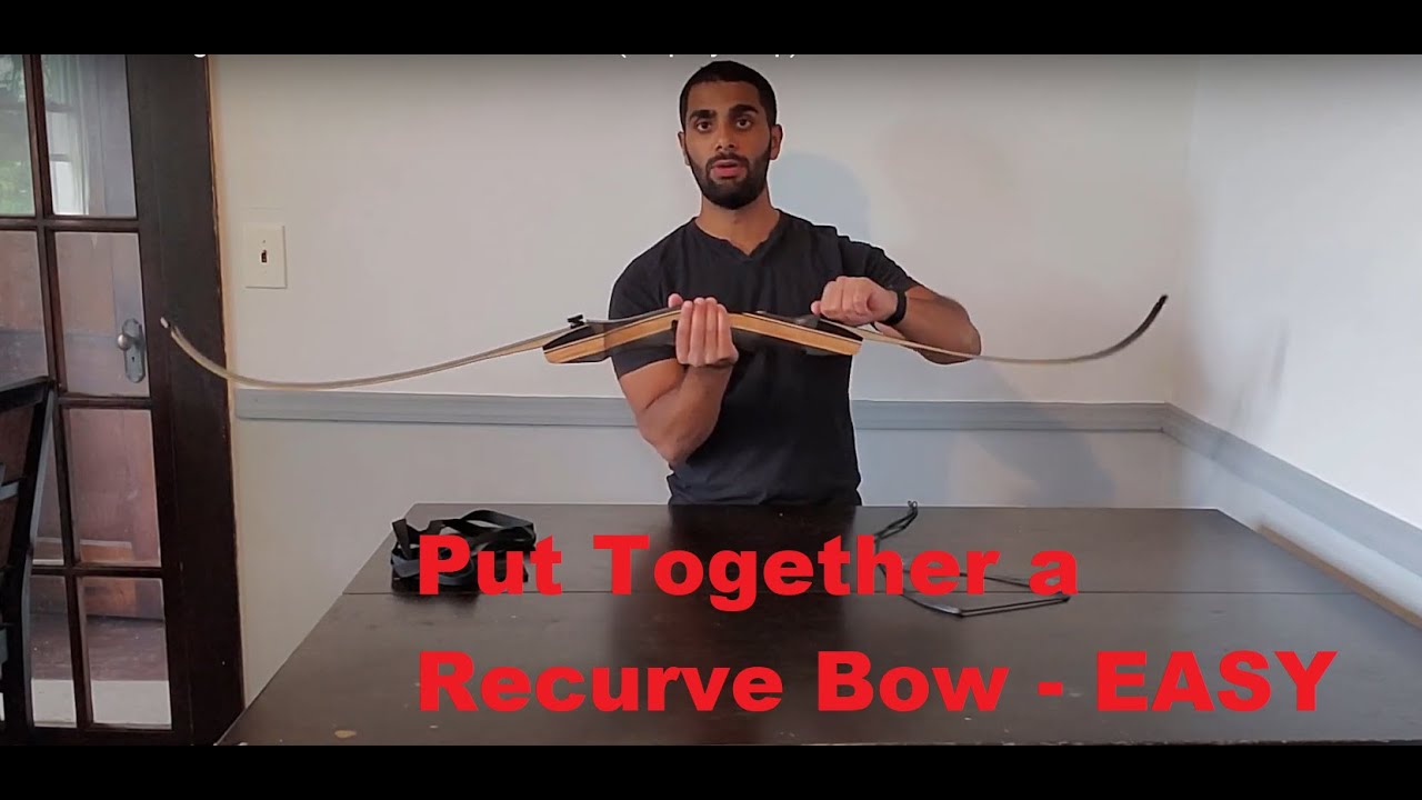 How to Put Together a Takedown Recurve Bow (Step-By-Step)