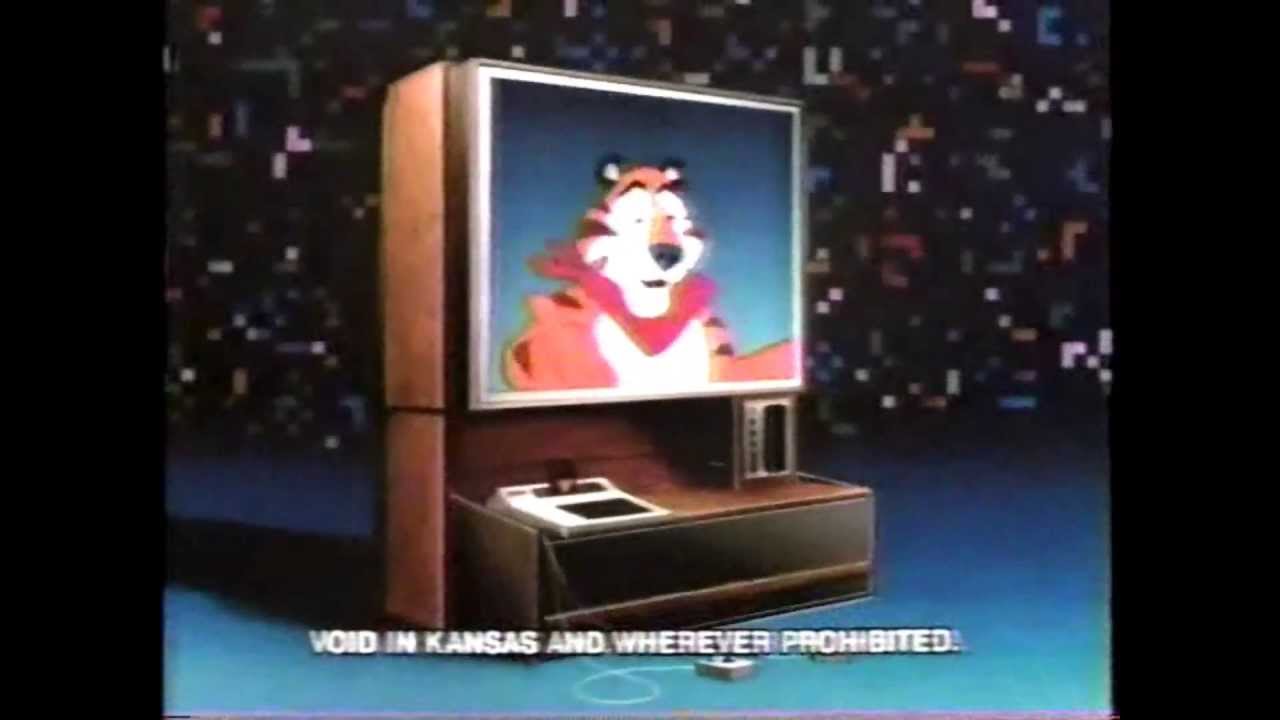 Frosted Flakes Video Game Sweepstakes 1982